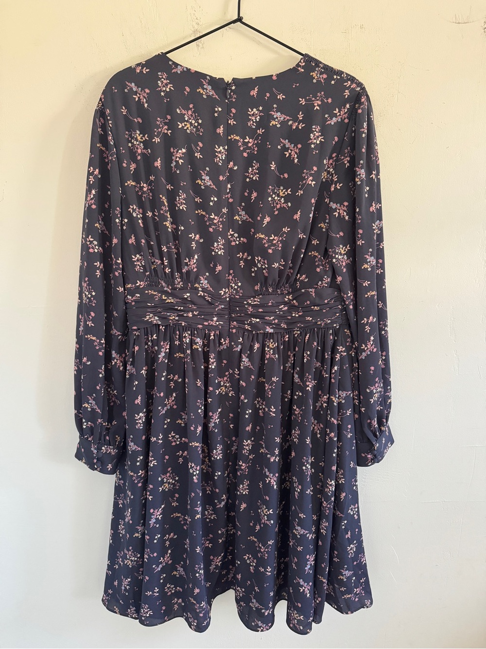 NEW Gal Meets Glam Kelsey Blue Floral Dress 12 - Picture 6 of 6
